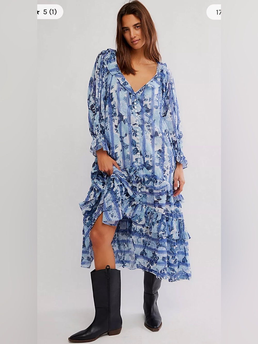 Free People Garden Wonders maxi dress -NWT size XS